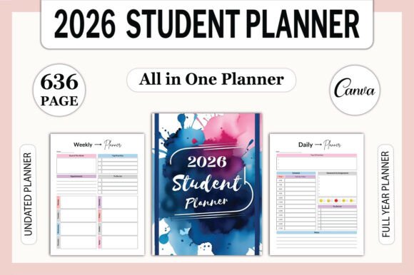 2026 Student Planner: Your Essential Tool for Academic Success