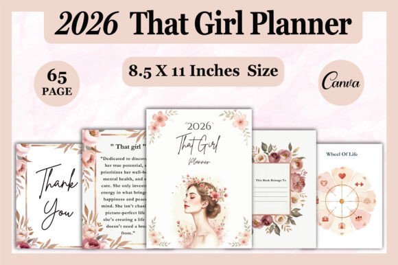 2026 That Girl Planner: A Comprehensive Guide for Women Seeking Balance and Growth