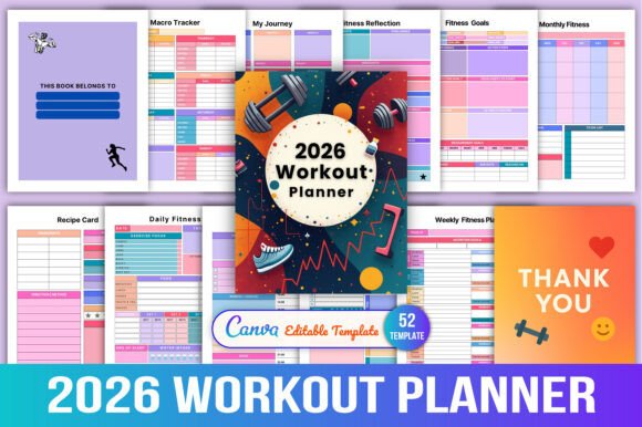 2026 Workout Planner: Your Year-Round Fitness Companion