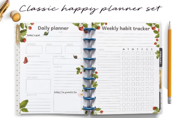 Classic Happy Planner Bundle: A Practical Tool for Organized Living