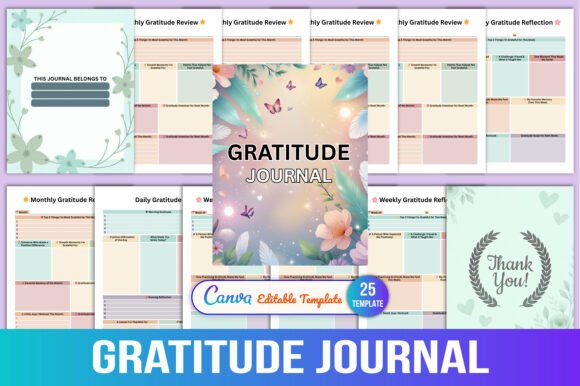 Gratitude Journal: Cultivate Daily Joy with Mindful Reflection