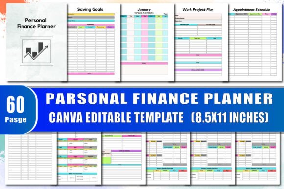 Mastering Financial Planning with the Personal Finance Planner Canva Template
