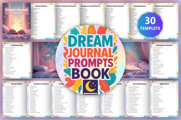 Unlocking the Secrets of Your Dreams with the š Dream Journal Prompts Book